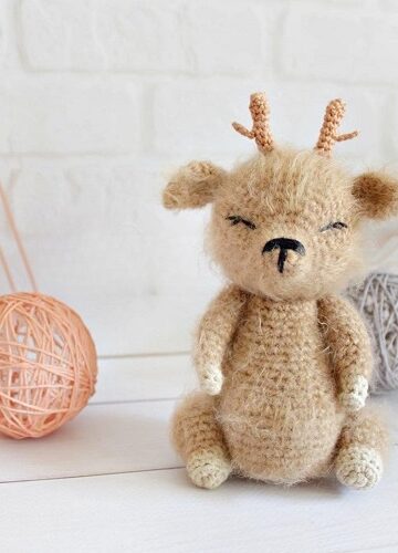12 Amigurumi Deer Free Crochet Patterns
