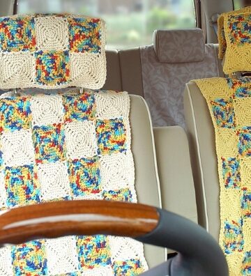 13 Free Crochet Car Accessories Patterns
