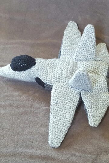 15 Crochet Airplane Free Patterns