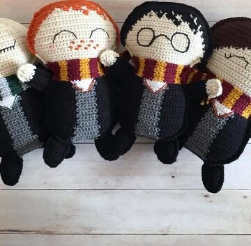 19 Crochet Cartoon Free Patterns