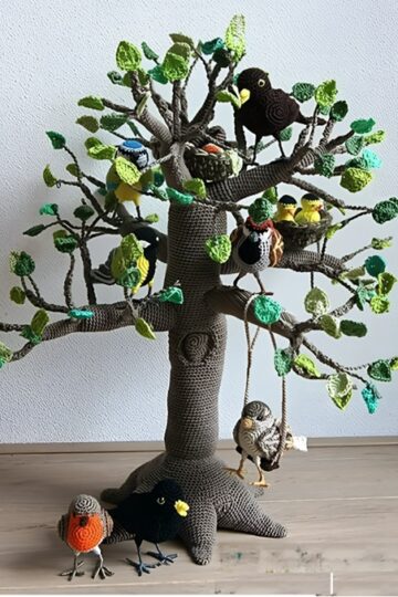 12 Crochet Indoor Tree Free Patterns