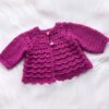 6 Crochet Layered Baby Cardigan Free Patterns