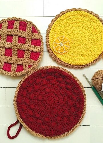 7 Unique Oven Mitts Free Crochet Patterns
