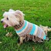 5 Crochet Dog Poncho Free Patterns