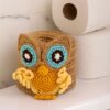 13 Crochet Toilet Roll Covers Free Patterns