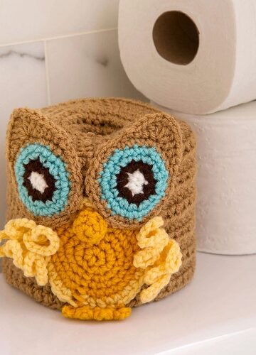13 Crochet Toilet Roll Covers Free Patterns